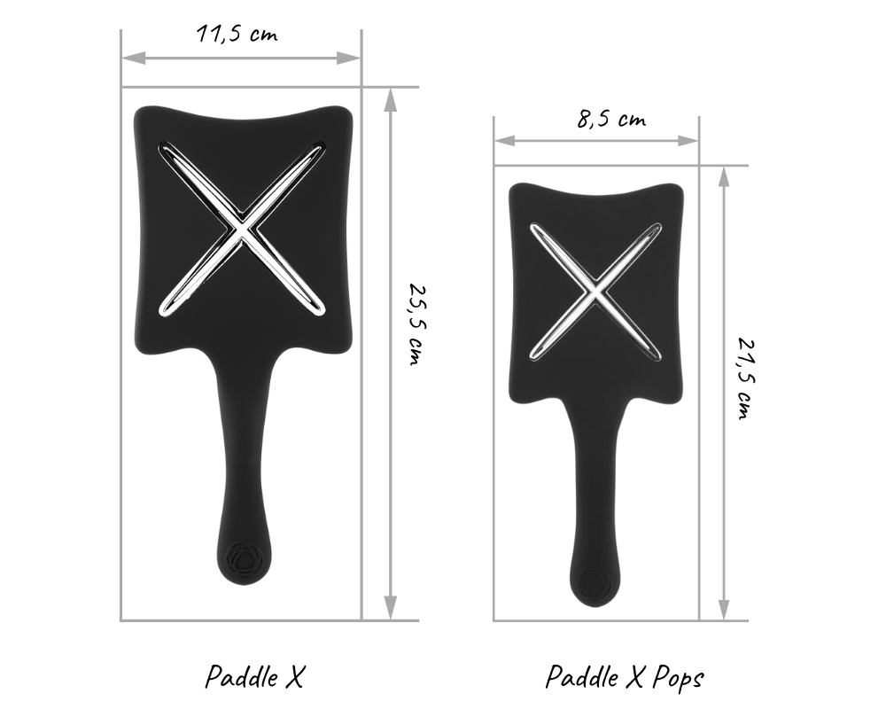 Размеры расчесок ikoo paddle X pops